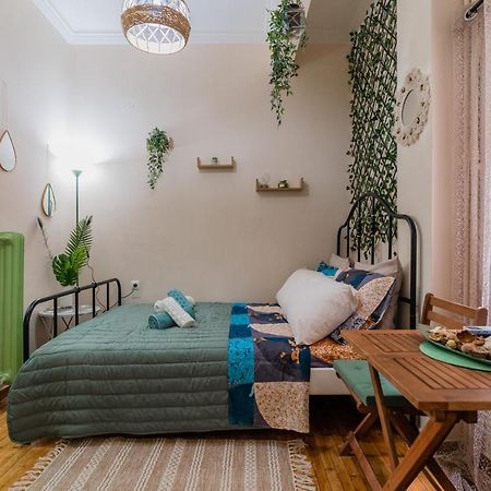 Green Boho Apartment Athen Eksteriør billede