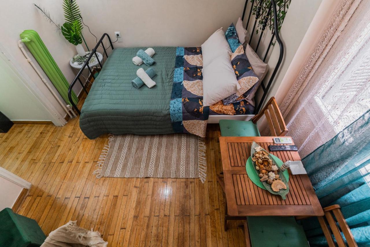 Green Boho Apartment Athen Eksteriør billede